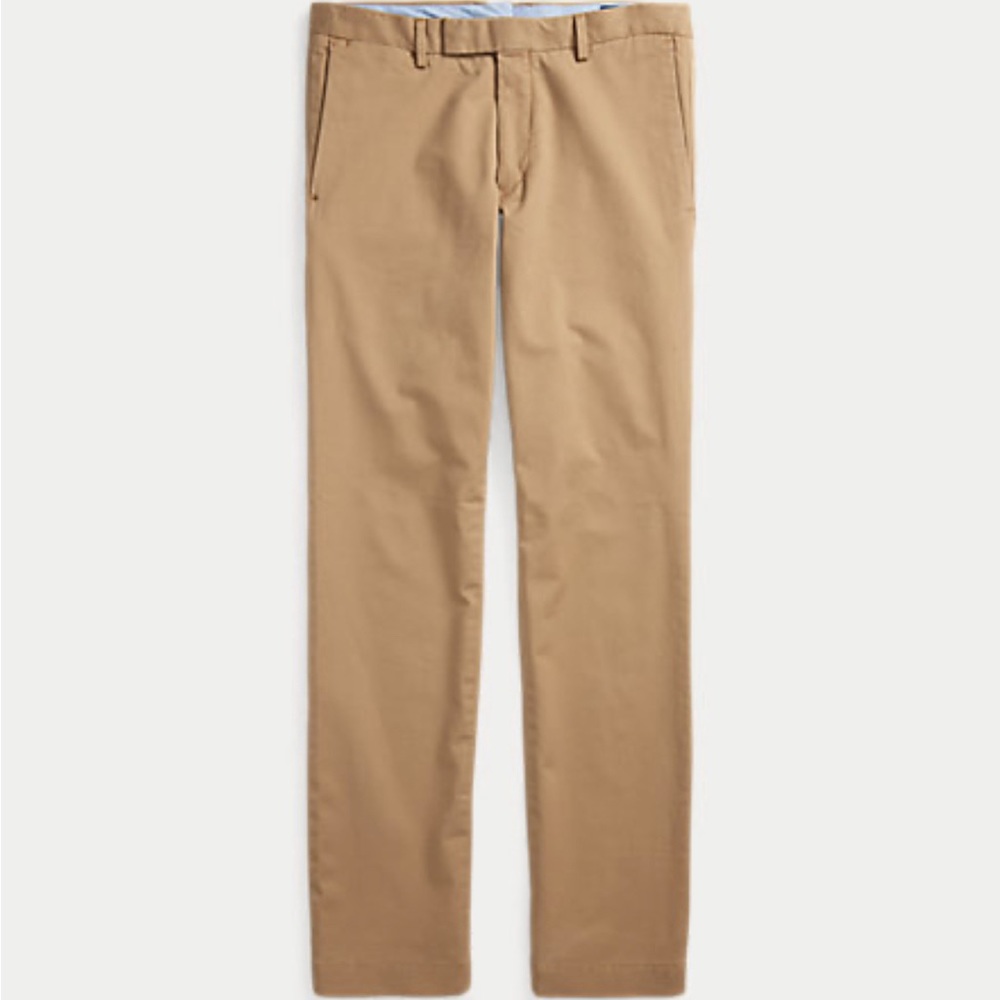 Ralph Lauren stretch slim fit size w 36 l 34 high end material beige color